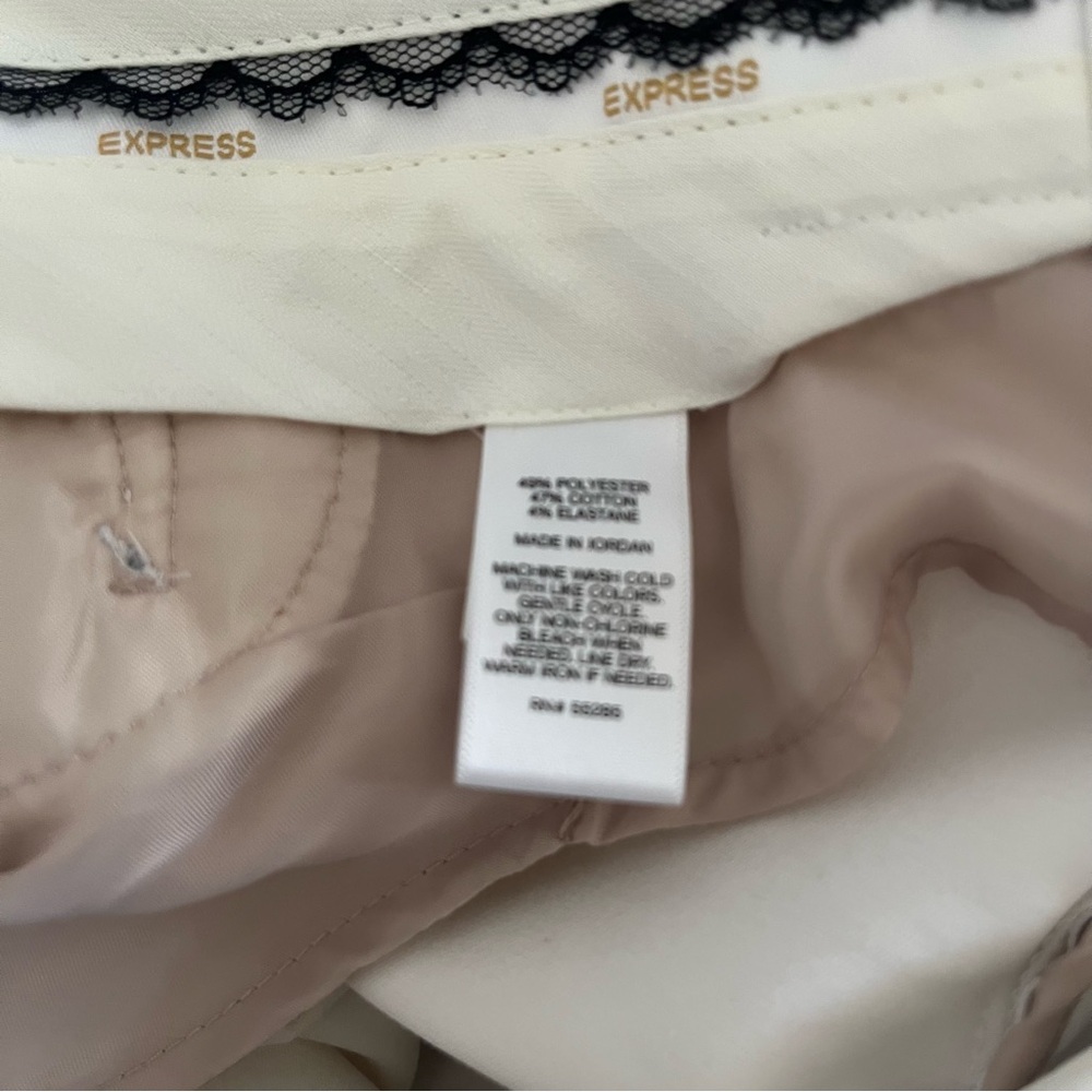 Express Elegant White Trousers - image 7